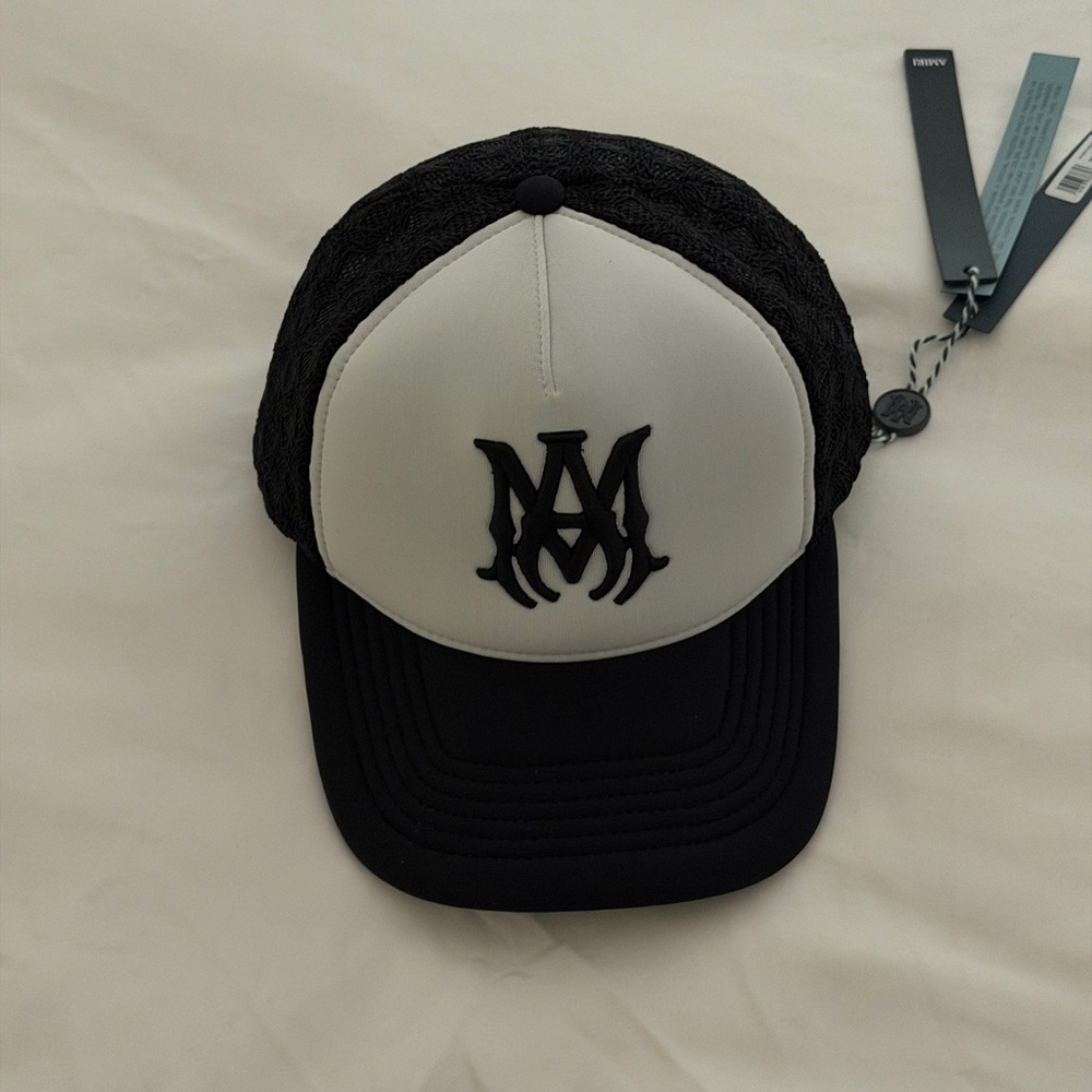 AMIRI Two tone trucker hat